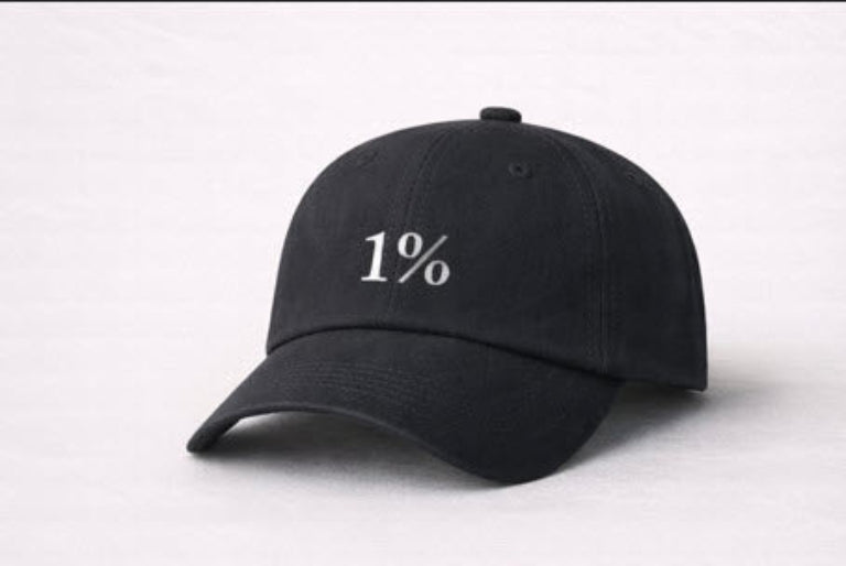 1% Cap - Black