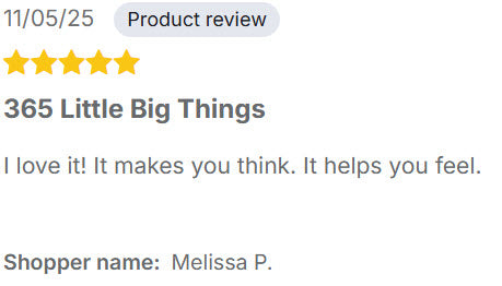 365 Little Big Things